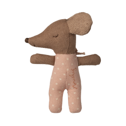 Maileg Sleepy wakey baby mus i tndstikske - Rosa