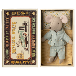 Maileg Lillebror Mus i T�ndstik�ske 