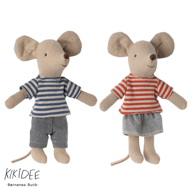 Maileg LouiMax og Stella - lillebror og lillesster-mus