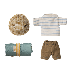 Maileg Vandremus Storebror - lysebl 