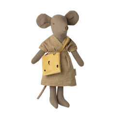 Maileg Mor Mus - Lysebrun 