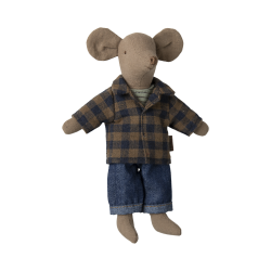 Maileg Far Mus - Lysebrun 