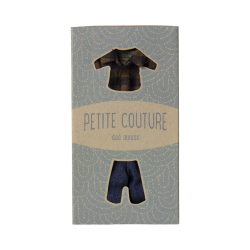 Maileg Ternet Brun Skjorte og Bukser - Far mus