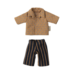 Maileg Skjorte og Stribede Bukser - Far mus