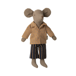 Maileg Skjorte og Stribede Bukser - Far mus