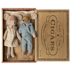 Maileg Mor og Far Mus i Cigarske