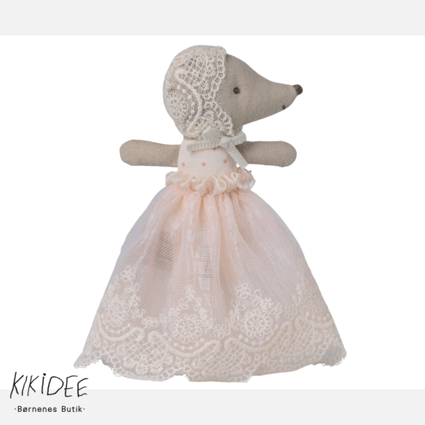 Maileg Babymus i D�bskjole - Powder 