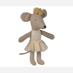Maileg Ballerina Lilles�ster Mus - Gul 