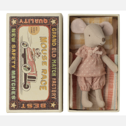 Maileg Stores�ster Mus i T�ndstik�ske