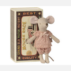 Maileg Stores�ster Mus i T�ndstik�ske