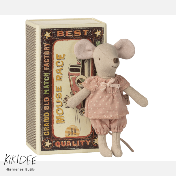 Maileg Stores�ster Mus i T�ndstik�ske