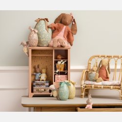 Maileg P�ske�g m. Mikro Kanin - Dusty blue  