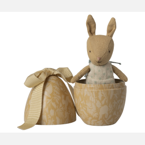 Maileg P�ske�g m. Mikro Kanin - Cream yellow  
