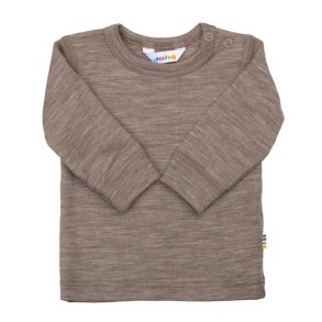 Joha Bluse Uld/Silke - Beige melange