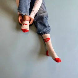 MP Denmark x B�rns Vilk�r Heart socks - 2-pak