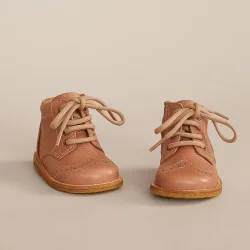 Bisgaard Sko m. Snre Tine Nude - Rose