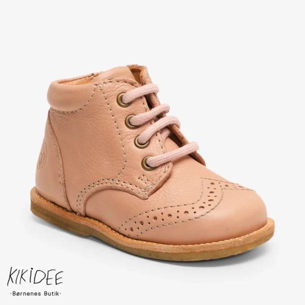 Bisgaard Sko m. Snre Tine Nude - Rose
