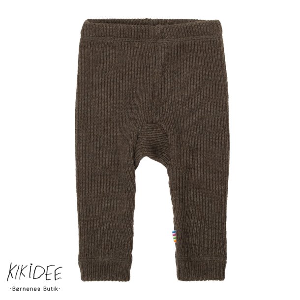 Joha Uld Leggings - Brun melange