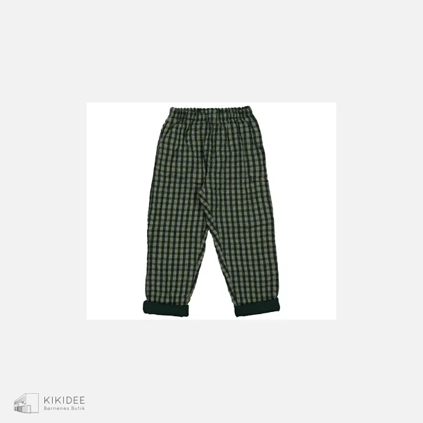 Marmar Pant Bukser - Dark leaf check