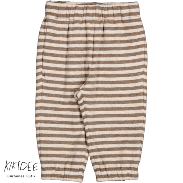 Marmar Pako B Sweat Bukser - Brown stripe melange