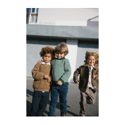 Marmar Torin Striktrje - Garden Green Stripe