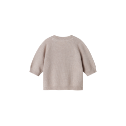 Marmar Taki Strikbluse - Cashew Melange
