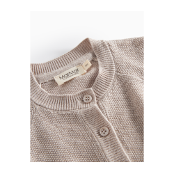 Marmar Taki Strikbluse - Cashew Melange