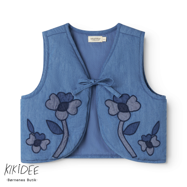 MarMar Joyce Vest - Blue denim 