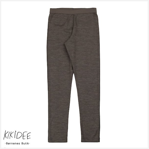 Joha Leggings Uld/Silke - Brown melange