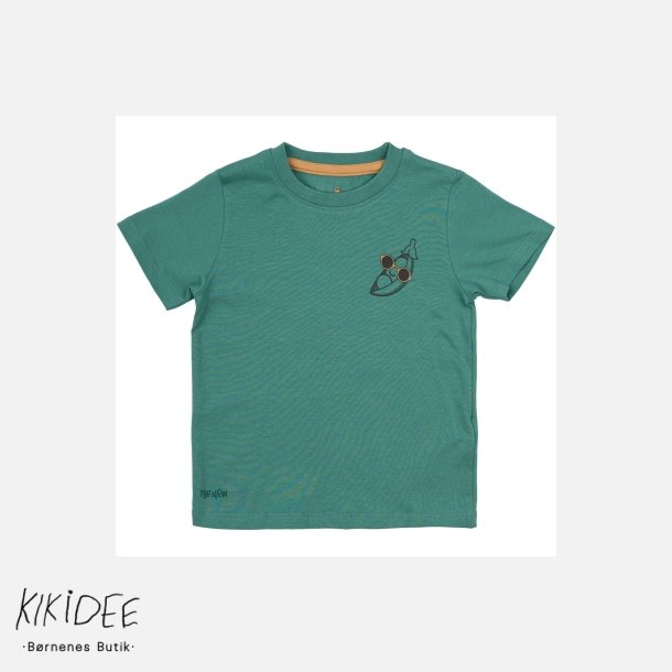 The New Newel T-shirt - Bottle green