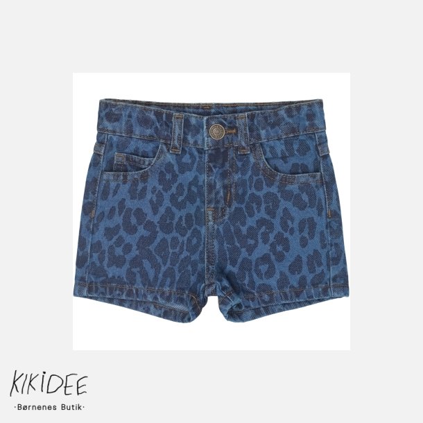The New Pearl Denim Shorts - Blue leo 