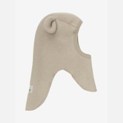 Huttelihut Balaclava Ears Wool Fleece - Camel Melange