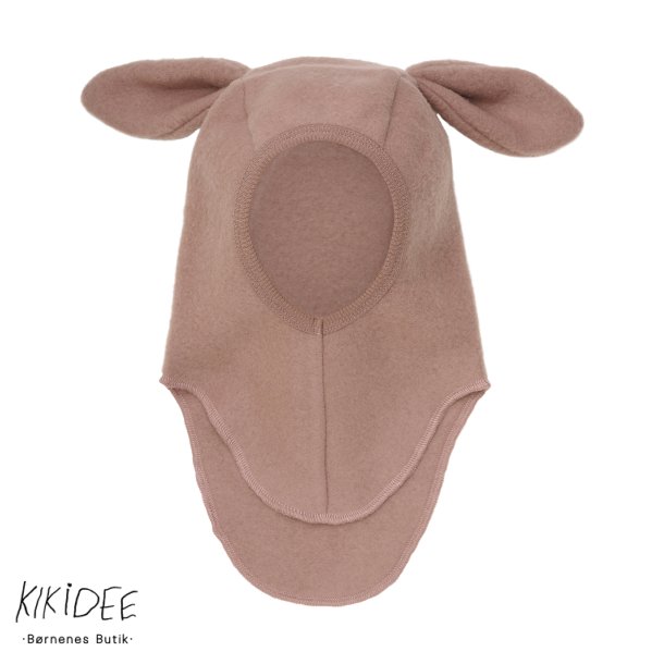 Huttelihut Balaclava Ears Wool Fleece - Rosa 