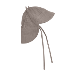 Huttelihut Muslin Sommerhat m. �re - Brown