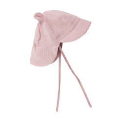 Huttelihut Muslin Sommerhat m. �re - Rosa