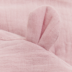 Huttelihut Muslin Sommerhat m. �re - Rosa