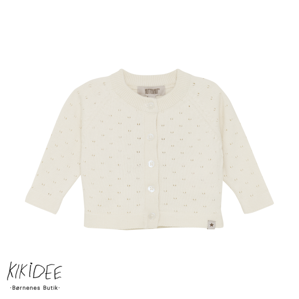 Huttelihut Strik Cardigan - Antique White