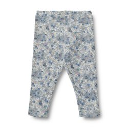 Wheat Jules Jersey Leggings - Blue summer flowers 