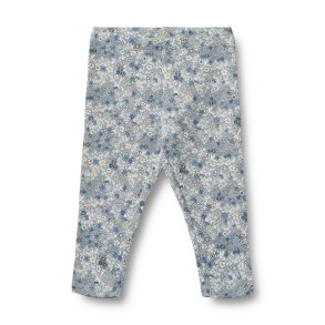 Wheat Jules Jersey Leggings - Blue summer flowers 
