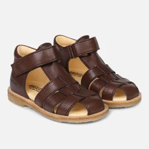 Angulus Begyndersandal m. Velcro - Brun