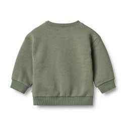Wheat Sweatshirt Willi - Dusty green