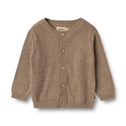 Wheat Bjrn Cardigan - Beige stone