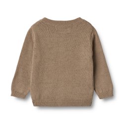 Wheat Bjrn Cardigan - Beige stone