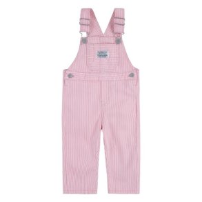Levis Stripe Overall - Pink/white