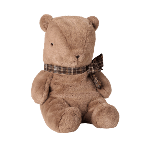 Maileg Plys Bamse Stor - M�rk mushroom