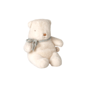 Maileg Plys Bamse Mini - Off White