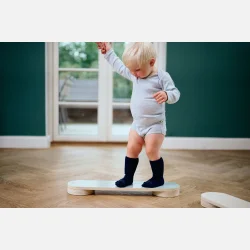 GoBabyGo Skridsikre Strmper Merinould - Midnight Blue