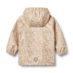 Wheat Regnjakke Chardy - Rose flower field 