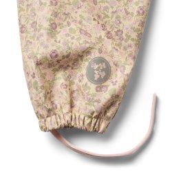 Wheat Regnbukser Charlo m. Seler - Rose flower field