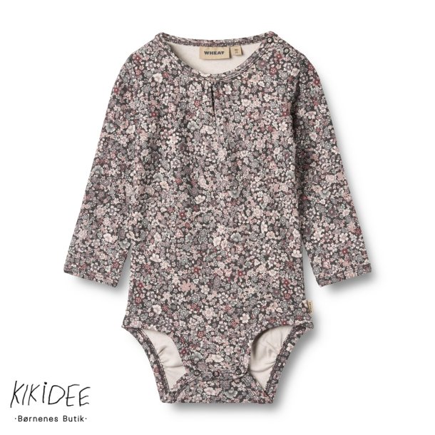 Wheat Body Liv - Purple stone flowers 